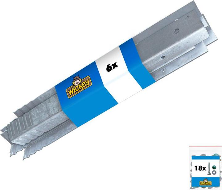 Wickey Bodenanker/Pfostenanker Set