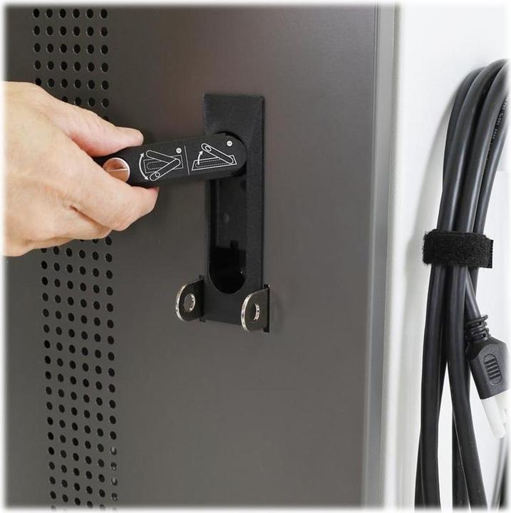Actual product image Ergotron YES35 - Trolley (charging only) for 35 mobile devices - lockable - Grey, White - Bilds