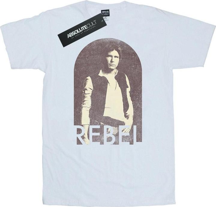 Immagine prodotto Star Wars Han Solo Rebel Maglietta Uomo (3XL)