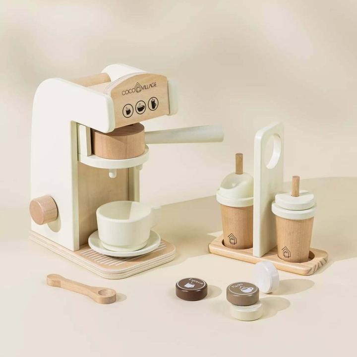 Actual product image Coco Village Coffee machine set made of foam
