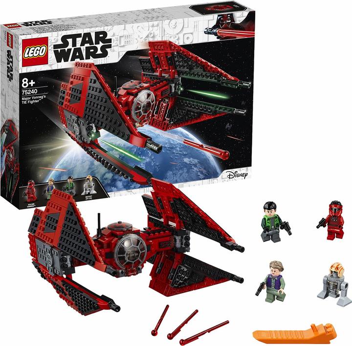 Actual product image LEGO Major Vonreg's TIE fighter (75240, LEGO Star Wars)