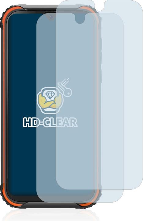 Actual product image BROTECT Screen Protector Clear (2 Piece, Blackview BV5900)
