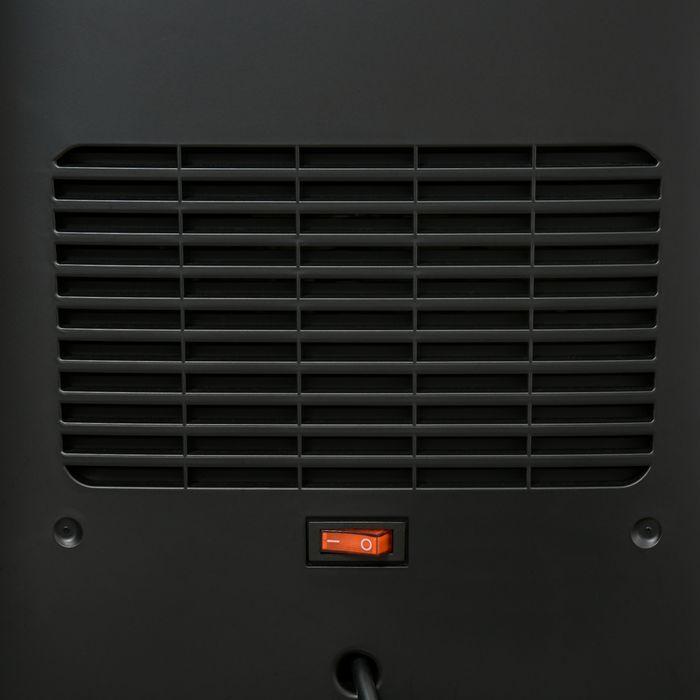 Image du produit Swisshandel24 Radiateur soufflant céramique 3 modes avec minuterie 2000 W Chauffage électrique avec flammes LED (2000 W)