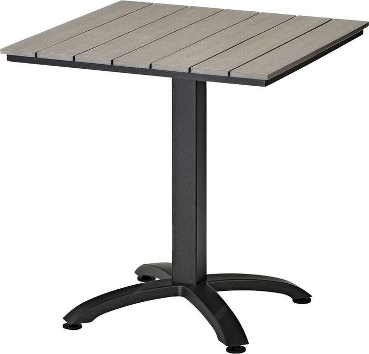 Produktbild JYSK 3752800 Gartentisch Grau Quadratische Form