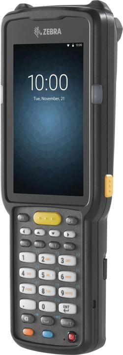 Image du produit Zebra MC3300 Ordinateur de poche mobile 10,2 cm (4 pouces) 800 x 480 pixels Écran tactile 377 g Noir (Codes à barres 1D)