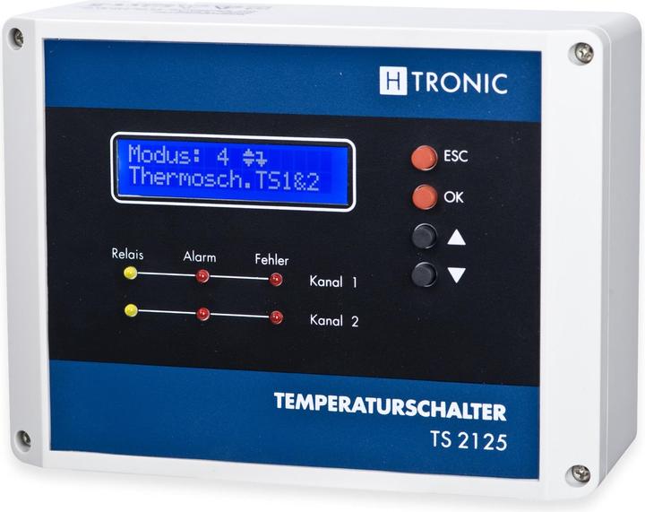 Actual product image H-Tronic 2channel temperature switch TS 25