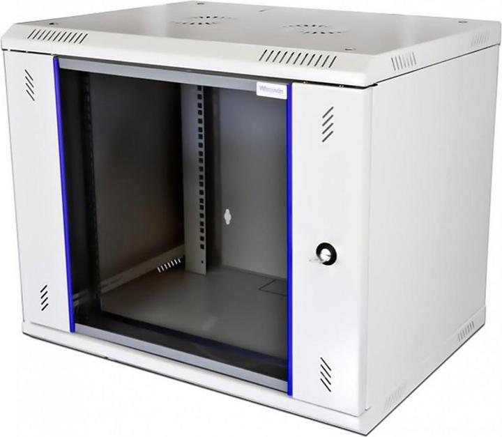 Actual product image Wirewin Wall cabinet 600X450X9U Pro 2nd Gen FP 19 / 9U / Light gray (9 RU, 19 inch rack)