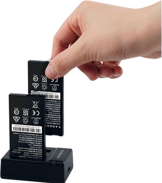 Actual product image Kandao QooCam EGO Dual battery charger (Camera battery charger)
