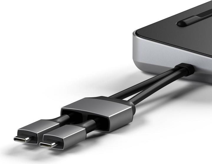 Actual product image Satechi Dual Dock Stand (USB-C, 9 Ports)