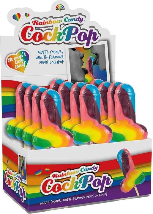 Produktbild Spencer & Fleetwood Rainbow Cock Pops (6 Stk., 85 g)