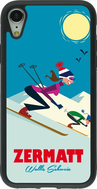 Immagine prodotto PhoneLook Coque Silicone rigide noir Zermatt Ski Downhill (Apple iPhone XR)