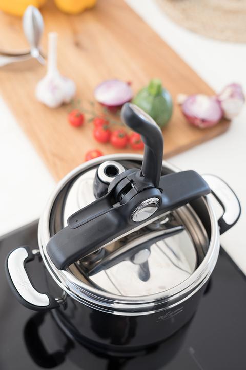 Productafbeelding Lagostina Mia snelkookpan, 22 cm, 5 L (22 cm, Snelkookpan, Roestvrij staal)