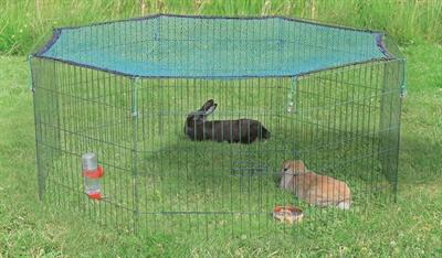 Actual product image Trixie Natura outdoor enclosure with net