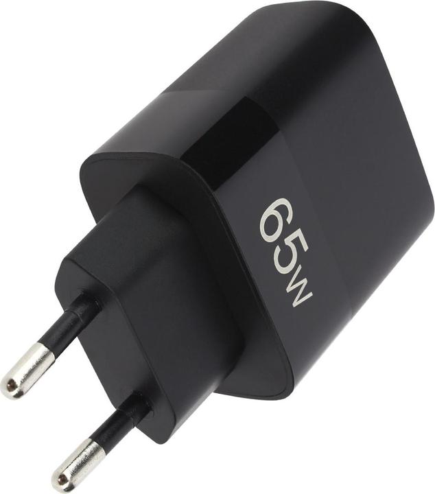 Actual product image LinQ 65W power supply, 2x USB + USB-C ports (65 W)