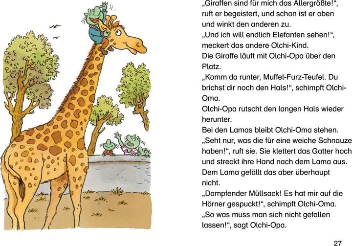 Produktbild Die Olchis im Zoo (Deutsch, Erhard Dietl, 2019)