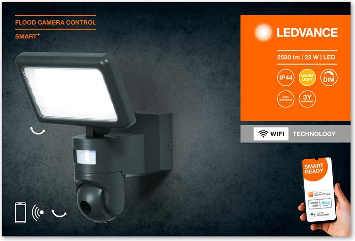 Produktbild Ledvance Smart+ Flood Camera Control (2000 lm, IP44)