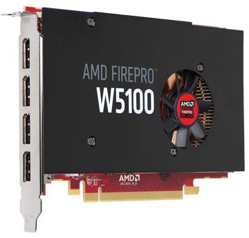 Actual product image AMD FirePro W5100, 4GB GDDR5 (4 GB)
