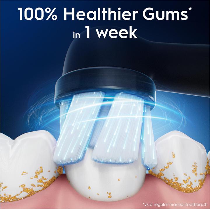 Produktbild Oral-B Oral B - iO Series Gentle Care Replacement Brush Heads - Black - 3 count (3 x)
