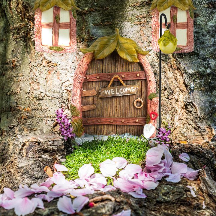Image du produit Relaxdays Kit de 4 portes de fée