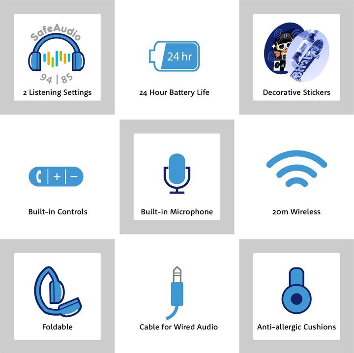 Produktbild Buddyphones Kinderkopfhörer