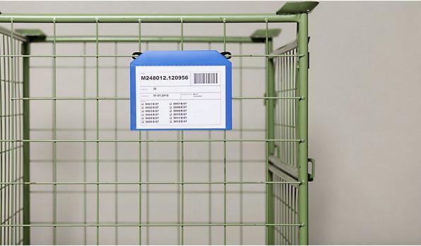Immagine prodotto Valdemar Krog Busta per box grigliato, con ganci di fissaggio e striscia magnetica, conf. da (A5)