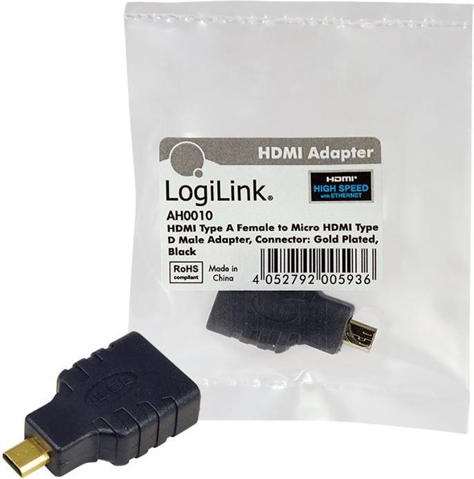 Image du produit LogiLink Micro HDMI vers (HDMI)
