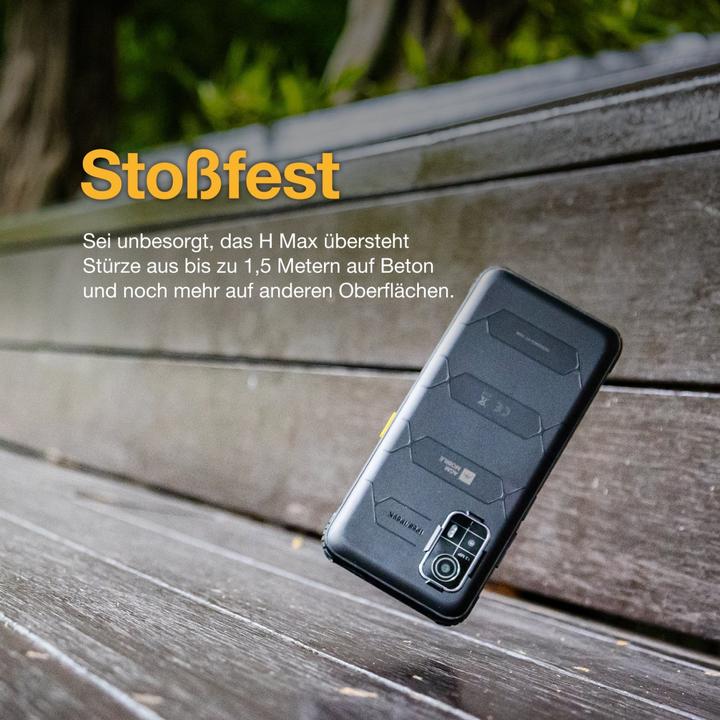 Actual product image Bea-Fon H Max (128 GB, Black, 6.56", Dual SIM, 13 Mpx, 4G)