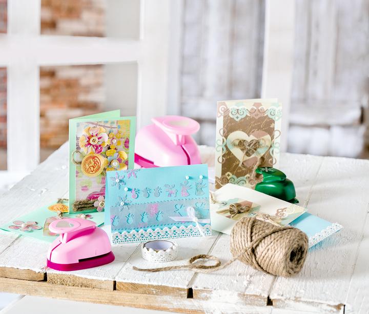 Actual product image VBS XXL double cards with envelopes "Pastel", DIN A6, 50 pieces (50 pcs.)