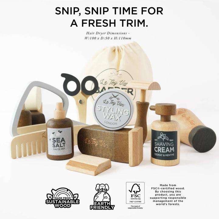 Produktbild Le Toy Van Friseur & Barbier Kit