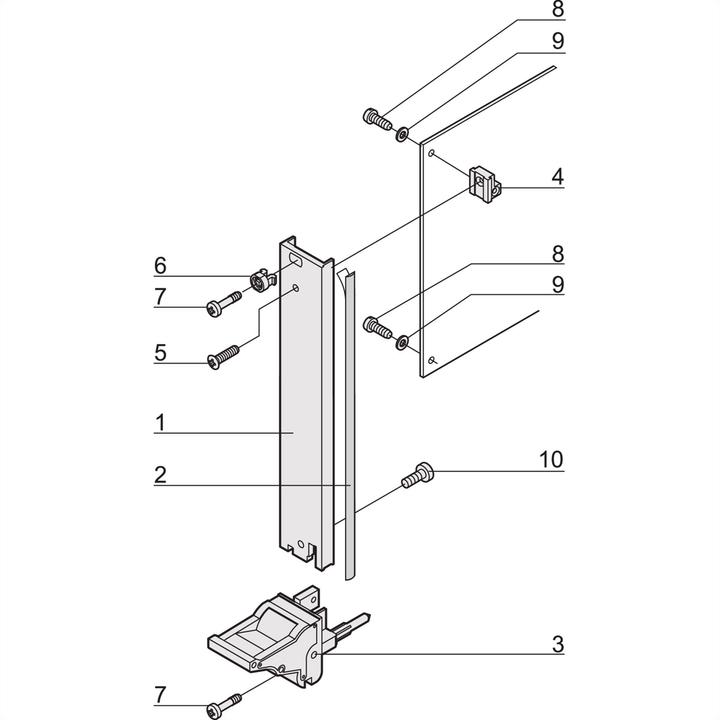 Actual product image Schroff Plug-in units with IEL insertion/extraction handle for CompactPCI-/VME64x applica