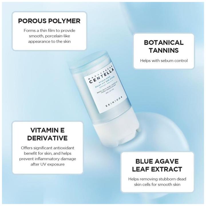 Produktbild Skin1004 Madagascar Centella Hyalu-Cica Silky-Fit Sun Stick 7g (Sonnenstick, SPF 50)