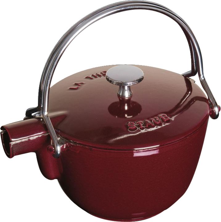 Staub Teapot Vitamin Grenadine round 1.15 lt, 16.5 cm (1.15 l)