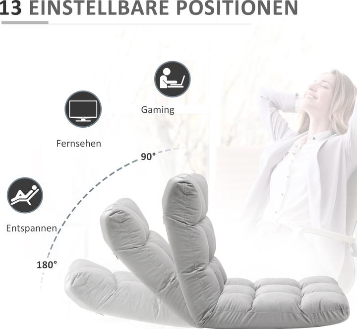 Produktbild Homcom Bodensessel 3-in-1