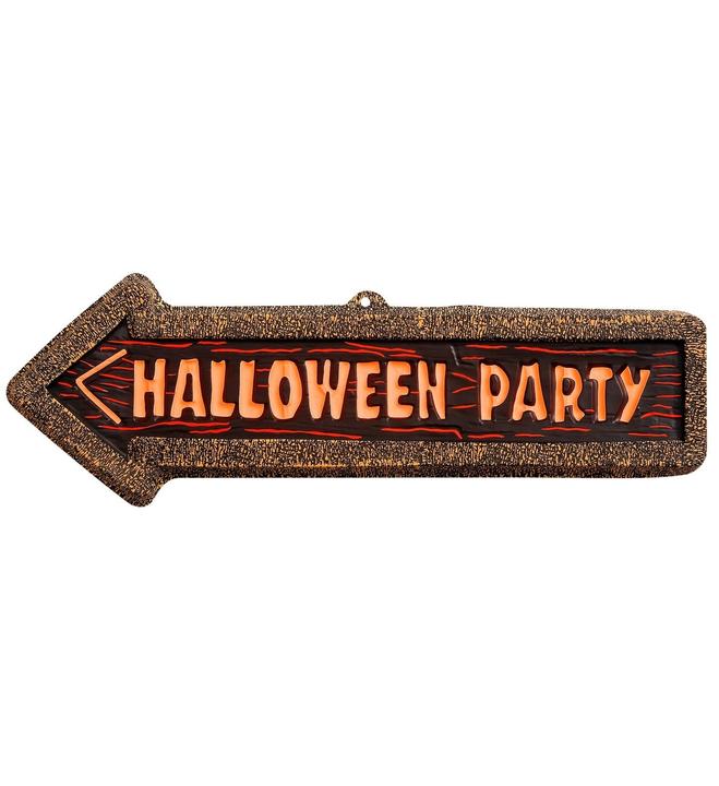 Actual product image Widmann 3D neon sign Halloween party 56x17cm