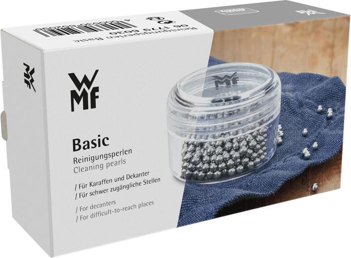 Produktbild WMF Reinigungsperlen Edelstahl Reinigungskugeln für Karaffe Dekanter Vasen (1 Stk.)