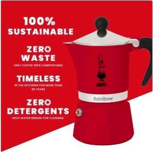 Actual product image Bialetti Rainbow (6 T.)