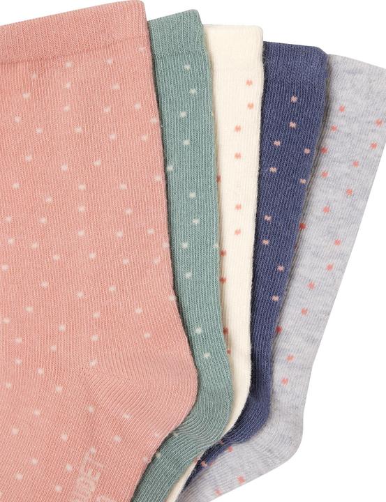 Immagine prodotto Vertbaudet 5er-Pack Mädchen Socken BASIC Oeko-Tex (Confezione da 5 pezzi, 27, 30)