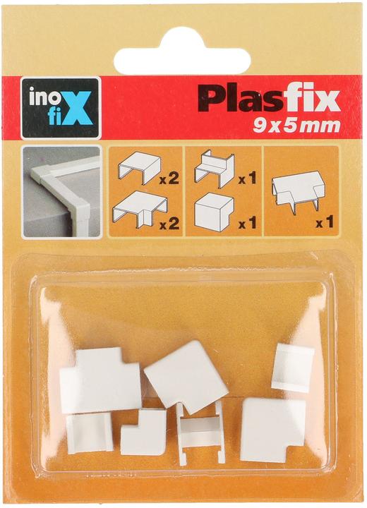 Actual product image Inofix Plasfix connectors 9x5mm assorted 7-piece (Duct, 9 cm)