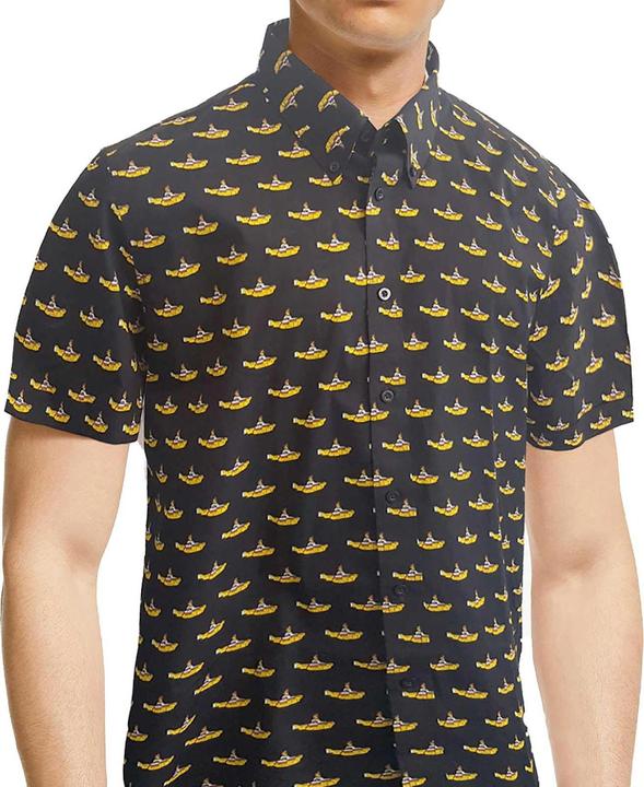 Immagine prodotto Yellow Submarine Camicia Stampa su intera superficie Adulto Unisex (L)
