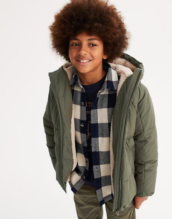 Produktbild La Redoute Collections Warme Kapuzensteppjacke mit Teddyfutter (102)