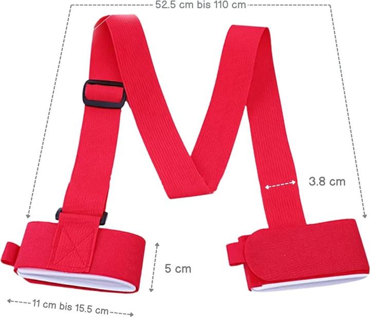 Image du produit Hermex Sangle d'épaule pour le ski et le snowboard (110 cm)