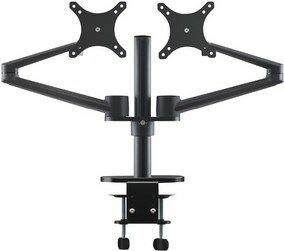 Immagine prodotto Alba Braccio per monitor TFT/LCD MHARMFD N, a 2 vie, nero con morsetto da tavolo, per monitor fino a (27")