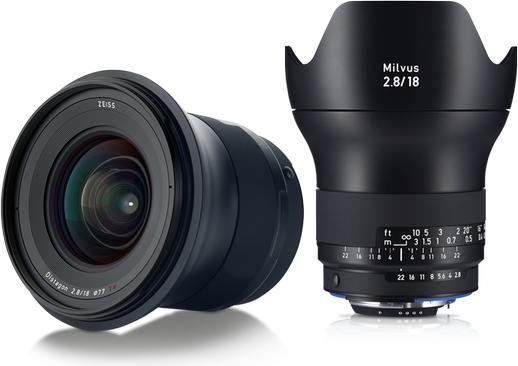 Actual product image Zeiss Milvus 2.8 / 18mm ZF.2 Nikon F (Nikon F, full size)