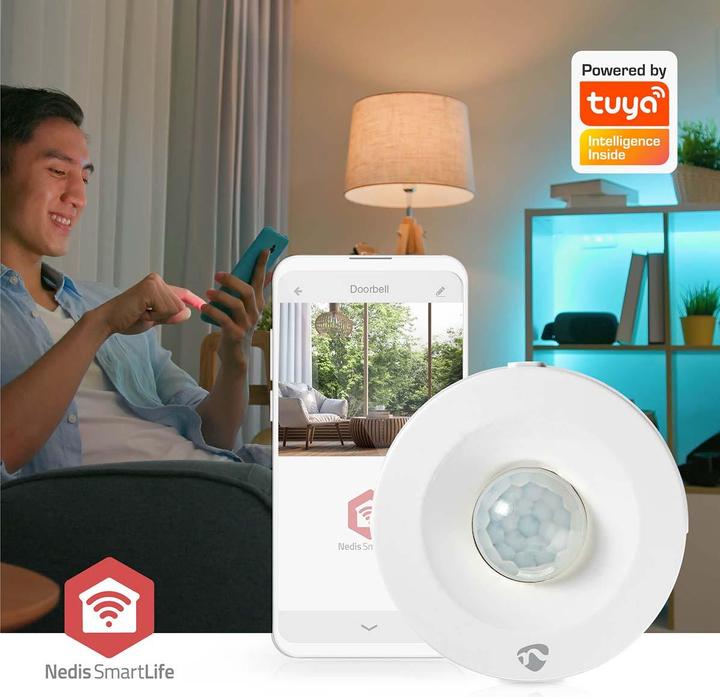 Produktbild Nedis Smart-PIR-Bewegungssensor | Zigbee | Batterie inbegriffen (5 m)