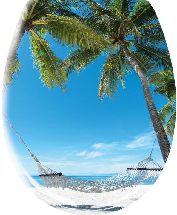 Produktbild Kleine Wolke Toilettensitz Bahamas Absenkautomatik, Mehrfarbig