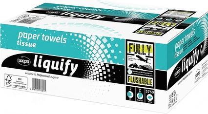 Produktbild Wepa Satino by liquify Handtuchpapier - 276580 - --kompatibel - 3750 Blatt - 2-lagig -