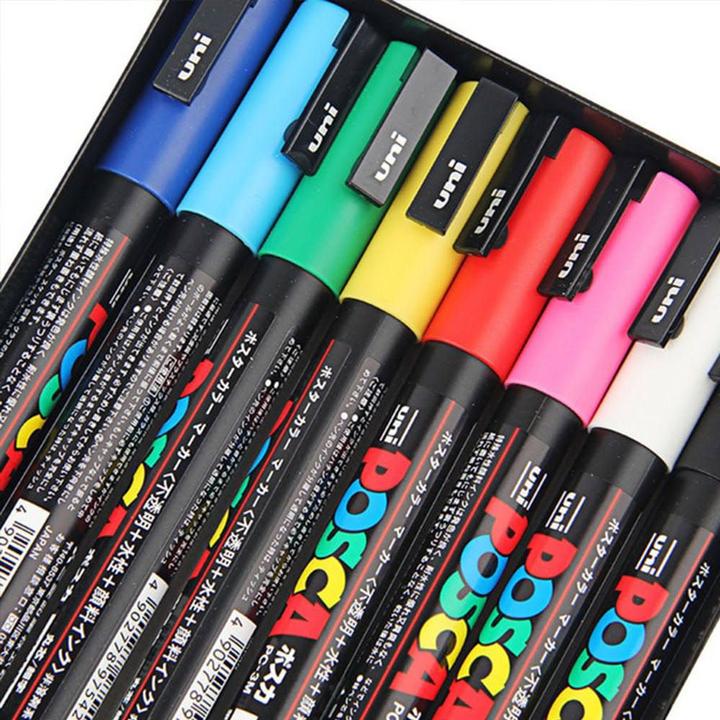Actual product image Posca Marker PC-5M round tip (Brown, 2.50 mm, 1 x)