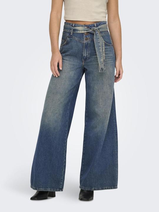 Produktbild Only ONLJOELLE Hohe Taille Weiter Beinschnitt Jeans Jeans mit weitem Bein (25)