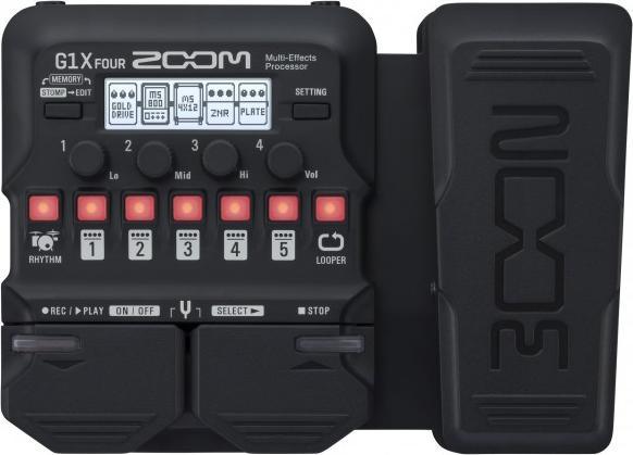 Image du produit Zoom G1X FOUR/IFS Pédalier simulateur d'amplificateur multi-effet pour