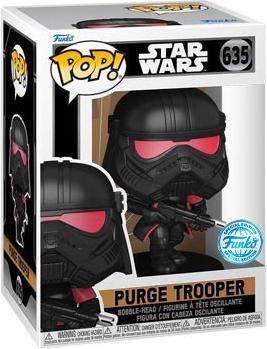 Immagine prodotto Funko POP! Star Wars Obi-Wan Kenobi - Purge Trooper (Alt Pose) Esclusivo